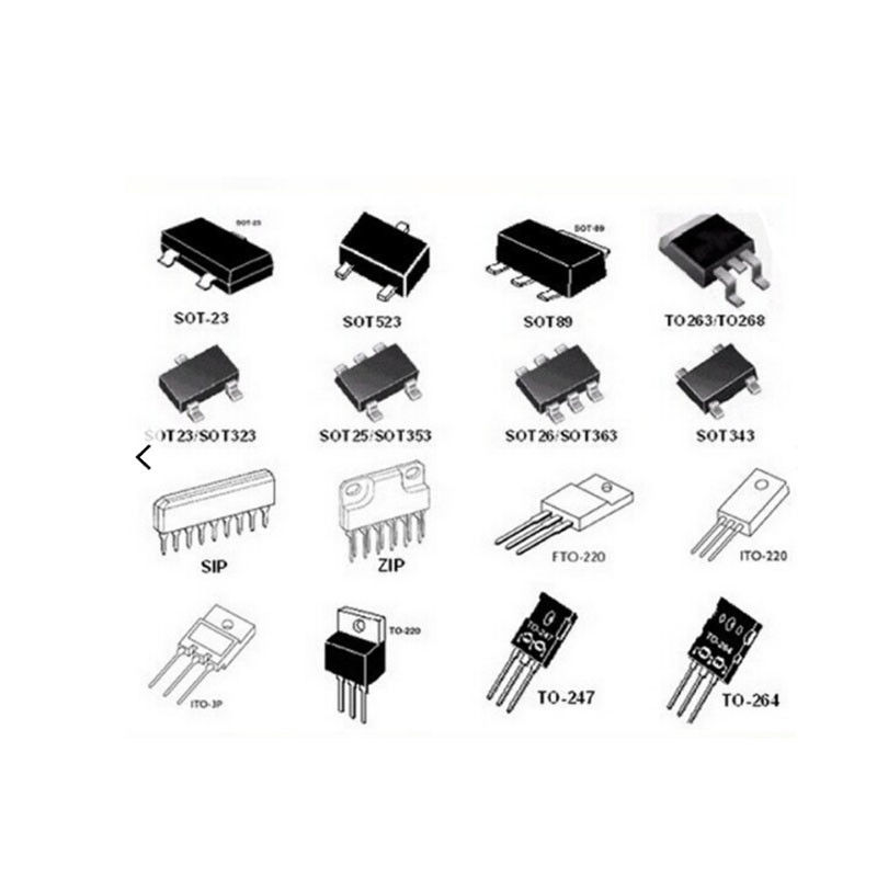 The New Original Integrated Circuits Electronic Components Chip TO-263 FQB8N60CTM