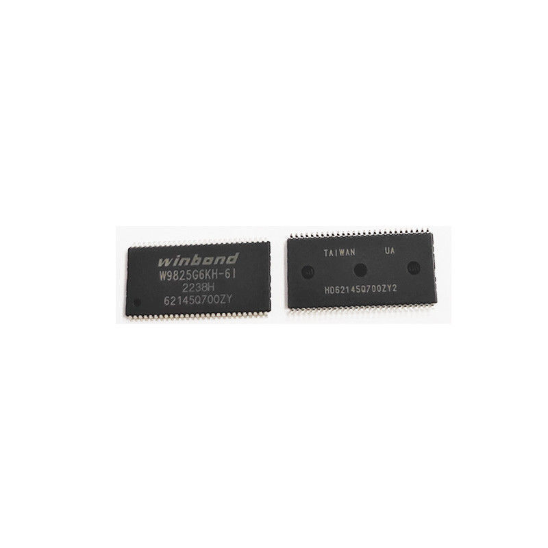 W9825G6KH-6I Winbond Flash Ic Chip TSOP54 DRAM 256Mb SDR SDRAM X16 166MHz Ind Temp
